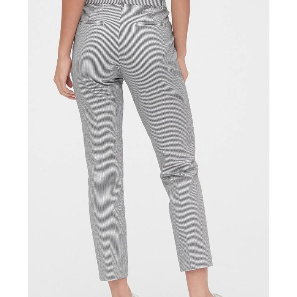Gap Skinny Ankle Jeans Railroad Stripe Size 0